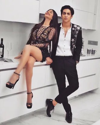 Alanna Panday with her brother Ahaan Panday