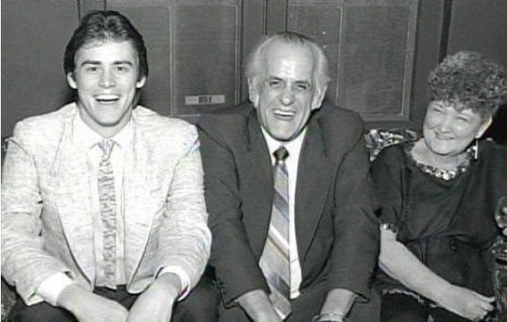 Jim Carrey with his Mom & Dad