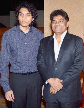 Johnny Lever with his son Jessy Lever