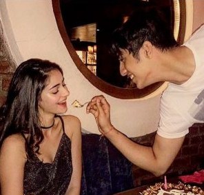 Ahaan Panday with Ananya Panday