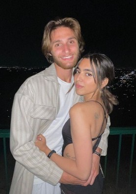 Aaliyah Kashyap with her Boyfriend Shane Gregoire