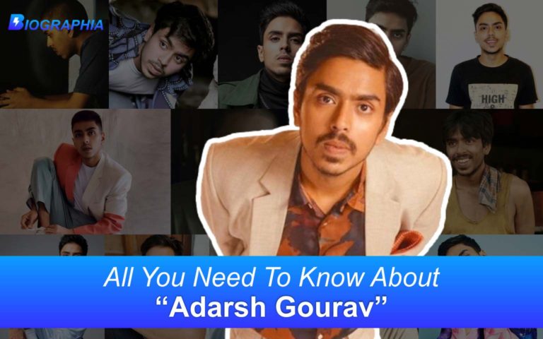 Adarsh Gourav Biography. Adarsh Gourav Age, Height, Weight, Family, Movies, Ads, Awards, TV Shows, Controversies and Everything you must know about Adarsh Gourav