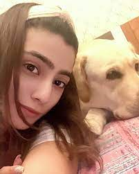 Neha Marda with Her Dog