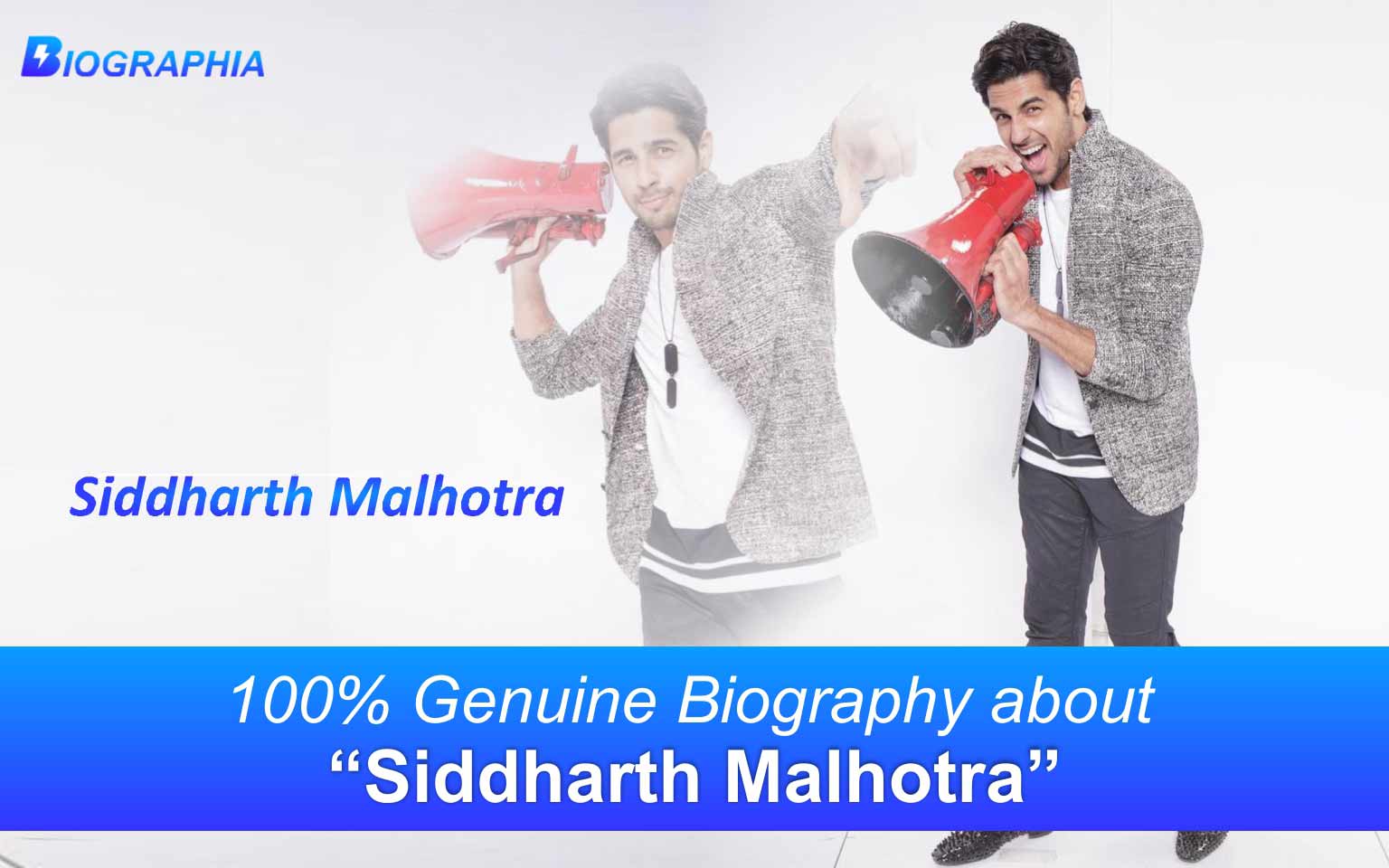 Siddharth Malhotra Biography : Age, Height, Wiki and Everything about Siddharth  Malhotra