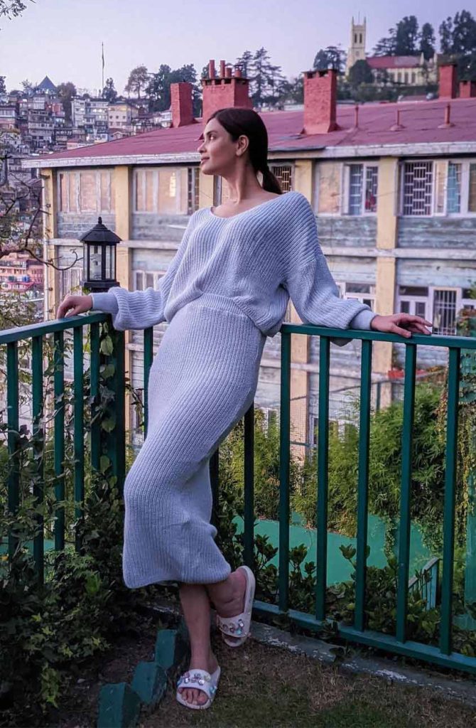 Diana Penty in her Desinger Dress on Vacation HD Picture
