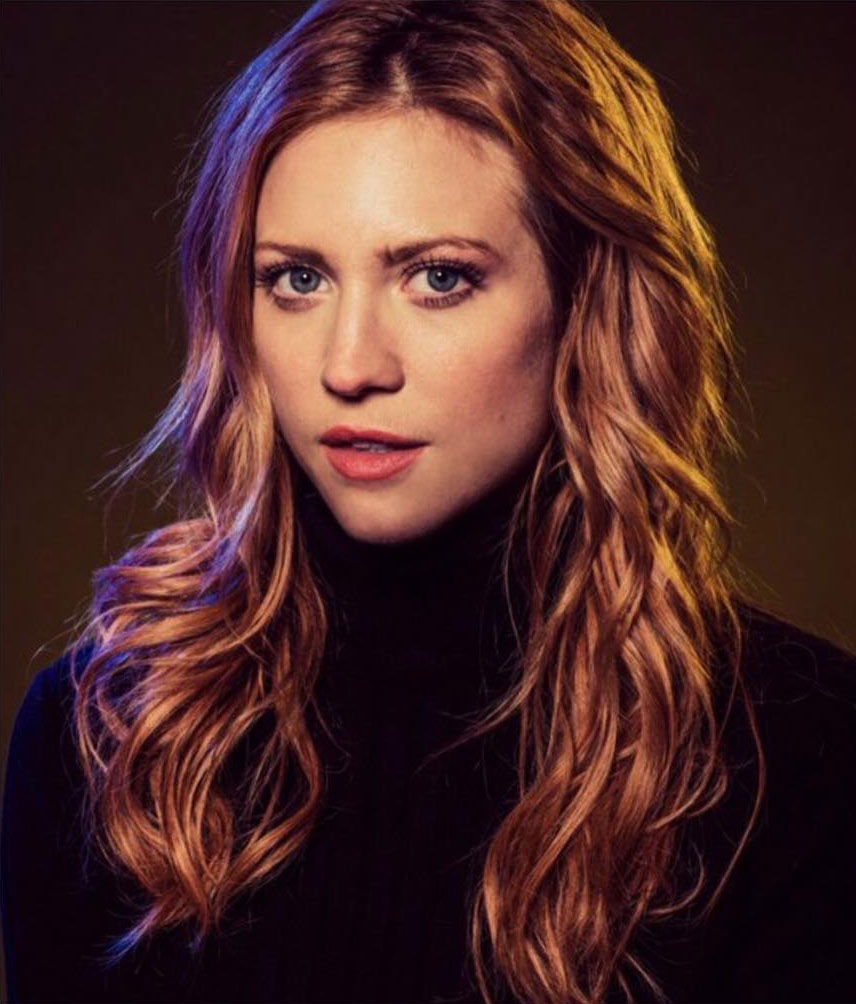 Gorgeous Brittany Snow wearing black sweater HD Picture