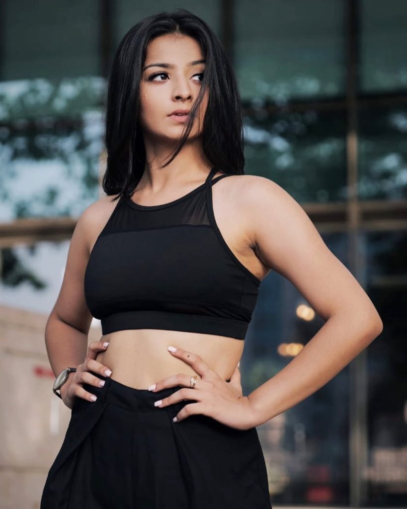 Mahima Makwana Sensuous Pic in Black Top