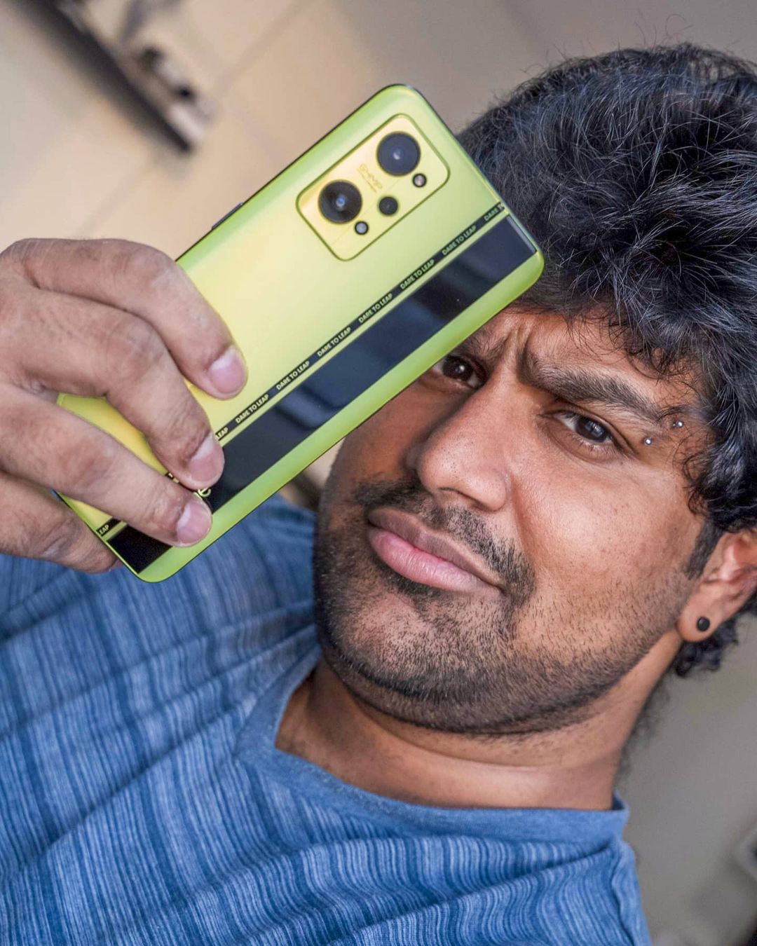 Ashwin Ganesh the founder of C4ETech YouTube Channel and the popular tech vlogger with realme GT Neo2 smartphone biographia