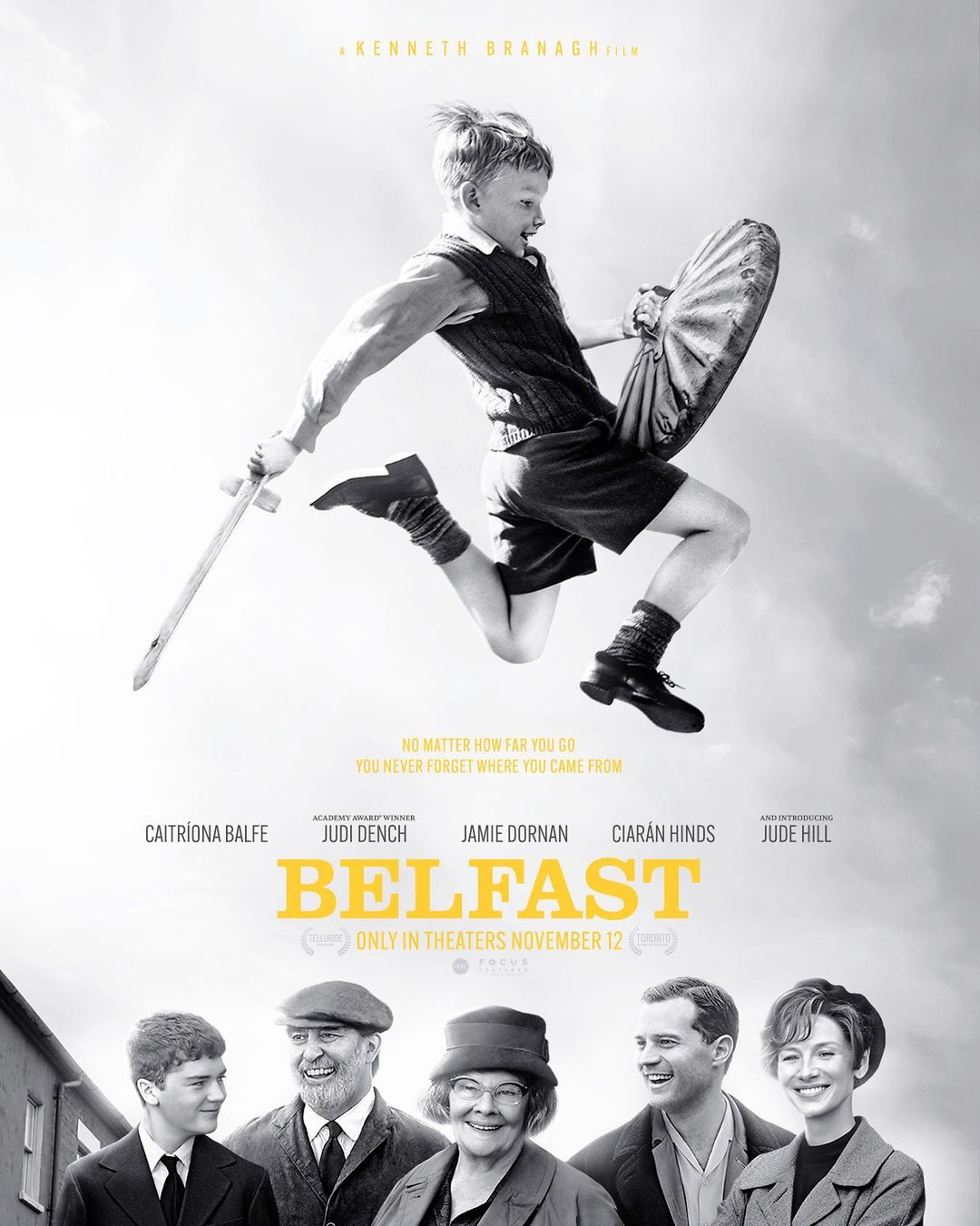 Belfast an Amazing Movie directed by Kenneth Branagh