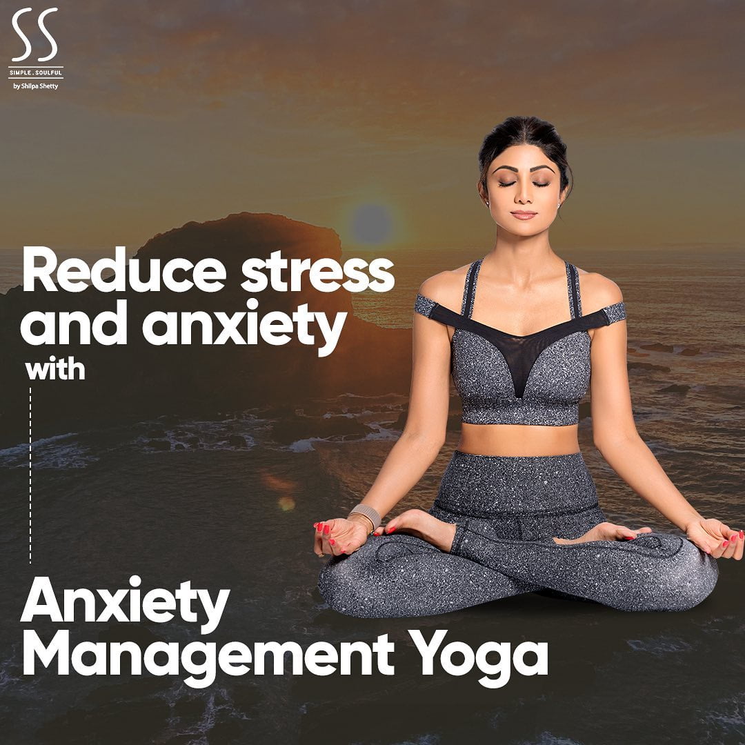 Shilpa Shetty one of the Glamorous Yoga Expert and Influencer of India advertising for her app in a Yoga pose Biographia