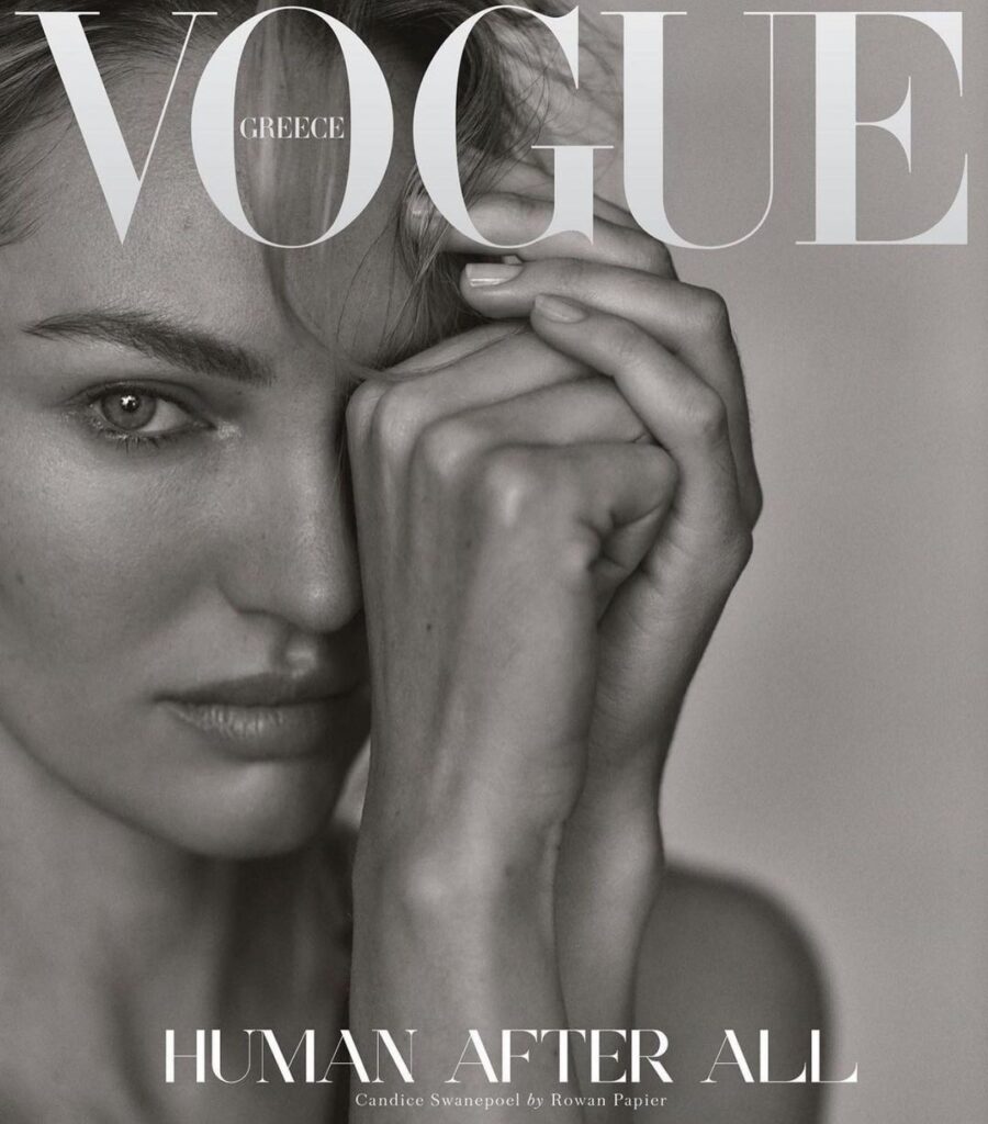 Candice Swanepoel as a facecover of Vogue HD Picture Biographia