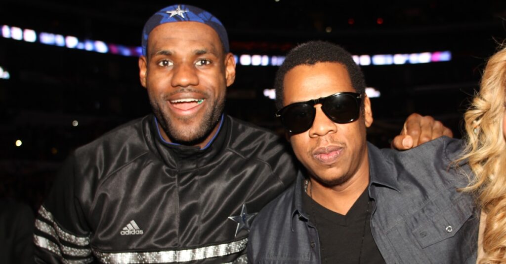 Jay Z with Lebron Lebrown Biography Biographia