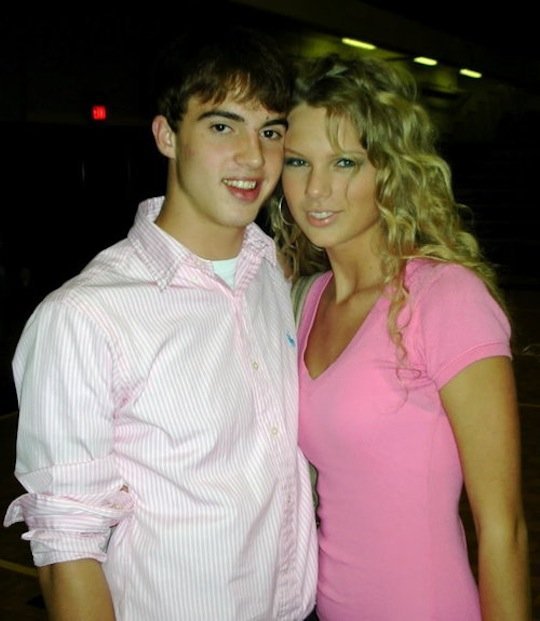 Taylor Swift with Sam Armstrong