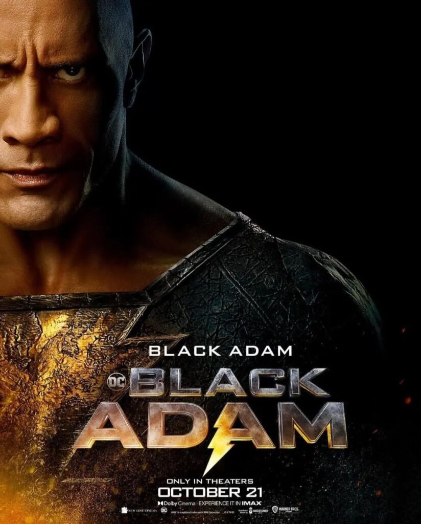Dwayne Johnson as Black Adam
